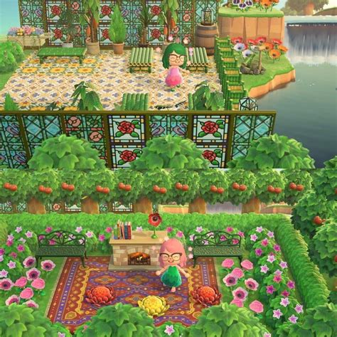After getting the tools needed for terraforming in Animal Crossing New Horizons, I was super excited to test it out and created this little oasis area that h.... 