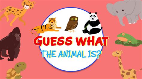Jan 24, 2024 · Guess the animal and learn the names, animal sounds a