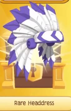 Animal jam headdress worth. Rare Item Monday (commonly abbreviated as "RIM") is an event where a "Rare" version of an existing item or a whole new item is sold for one day only. This event was first introduced on February 6, 2012, and typically occurs on every Monday of each week. Most of the items released are members-only clothing, but many are non-member clothing items, and very few are den items. The first few items ... 