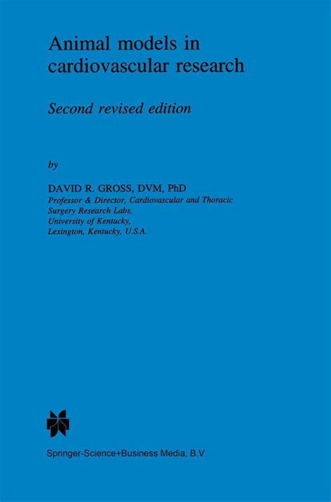 Download Animal Models In Cardiovascular Research By David R Gross