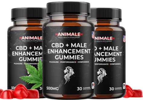 Animale CBD Male Enhancement Gummies Canada Reviews Do CBD Work for Men’s Health?