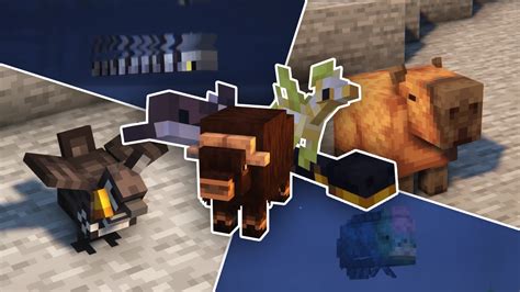 Animals minecraft mod.  Download Unnamed Animal Mod by Coda1552, with over 2.  - TrueS...