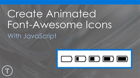 Animate Your Font Awesome Icons With JavaScript YouTube