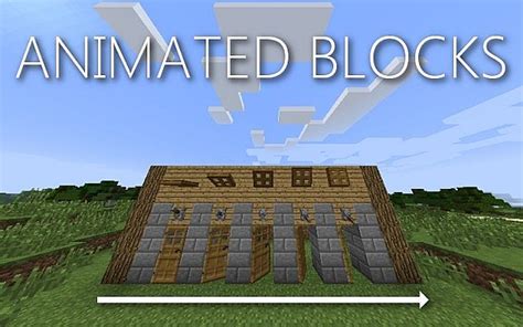 Animated Blocks - Doors With Closing and Opening Animation!