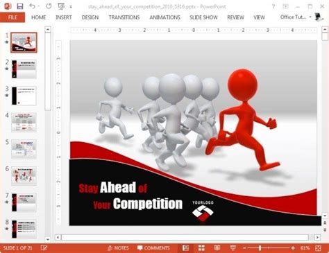 Animated Competition Powerpoint Templates