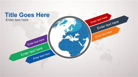 Animated Continental PowerPoint Template SlideModel