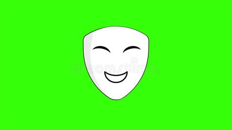 Animated Mask Stock Video Footage for Free. 