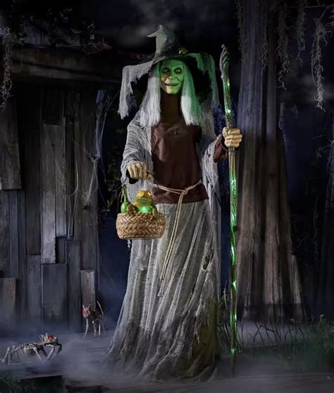 Home Depot 7 ft. Animated Lethal Lily Witch Un Boxing Halloween Decorations 2023Get yours at: https://www.homedepot.com/p/Home-Accents-Holiday-7-ft-Animated-... . Animated lethal lily witch