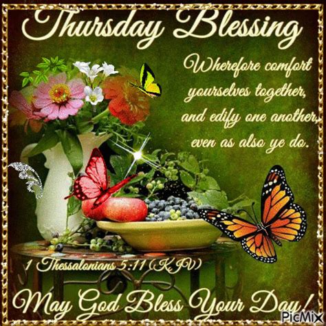 Animated thursday blessings. Jan 7, 2022 - Explore Laura Chesher's board "Blessings for Thursday", followed by 123 people on Pinterest. See more ideas about thursday greetings, thursday, thursday quotes. 