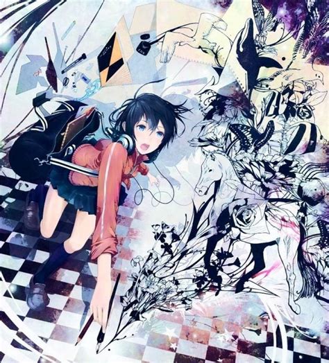 Anime Abstract by ZythB on DeviantArt