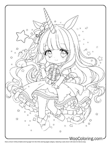 Anime Chibi Coloring Pages