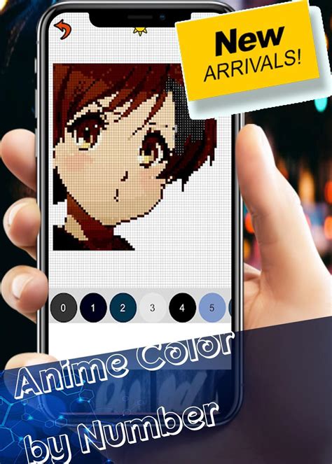 Anime Color by Number Adult Coloring Paint Book for Android APK