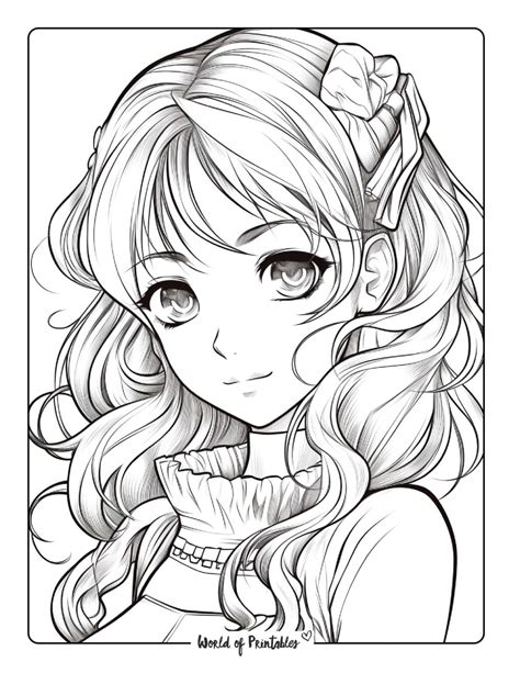 Anime Coloring Book Walmar