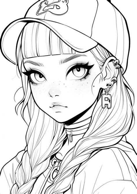 Anime Coloring Shee
