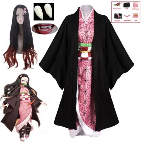 Anime Demon Slayer Kamado Nezuko Cosplay kostiumy Kimetsu …