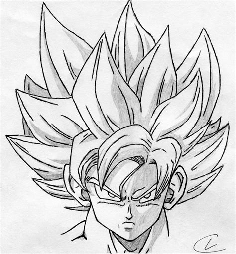 Anime Drawing Goku