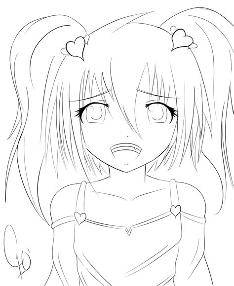 Anime Drawing Outlines