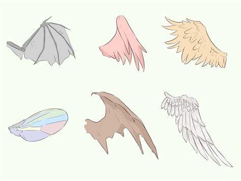 Anime Drawings With Wings