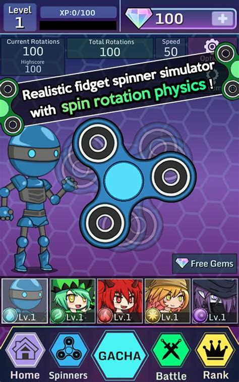 Anime Fidget Spinner Battle Android Apps on Google Play