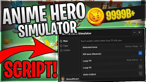Anime Hero Simulator Script PastebinScript