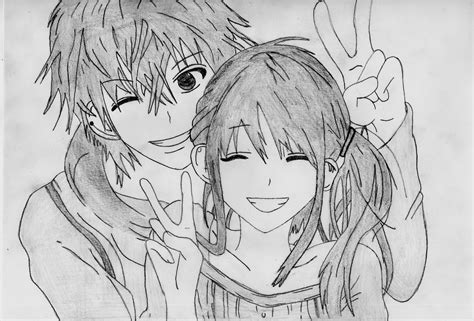 Anime Love Drawings