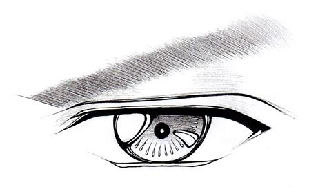 Anime Male Eye Drawing