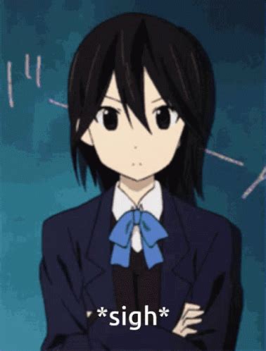 Anime Sigh Gif GIFs Tenor