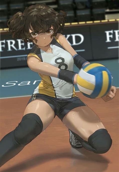 Anime about volleyball. About this game. It's a volleyball game. There are two players - if you are playing a one player game, then you are the player on the left. Win points by making the ball land on your opponent's side of the court. The first player to six points wins! You can touch the ball as many times as you like, and you can win a point even if you don't serve. 