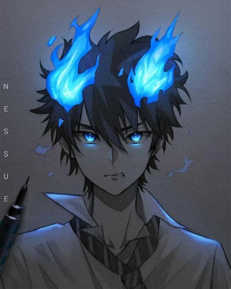 Anime artwork, Blue anime, Anime