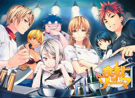 Anime food wars. The fifth and final season of Food Wars!:Shokugeki no Soma anime television series, subtitled Food Wars!Shokugeki no Soma: The Fifth Plate (食戟のソーマ 豪ノ皿, Shokugeki no Sōma: Gou no Sara), was produced by J.C.Staff and directed by Yoshitomo Yonetani. The series was first broadcast in Japan on Tokyo MX.It aired from April 11 to … 
