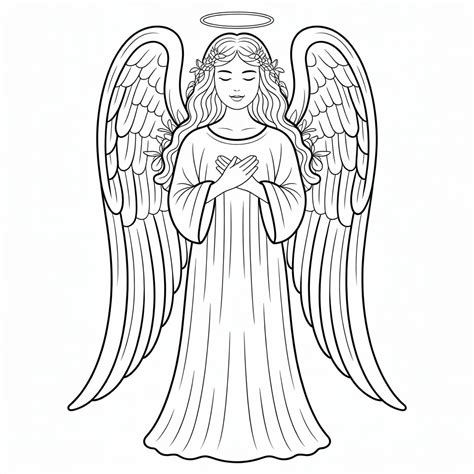 Animedevel Angel Coloring Pages