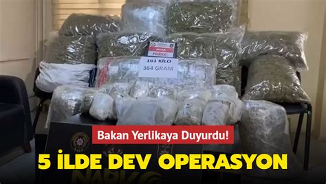 Ankara’da "Narkogüç" operasyonlarında 5 kilo uyuşturucu ele geçirildis