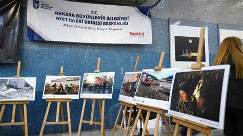 Ankara Büyükşehir’den 6 Şubat depreminin yıl dönümüne özel fotoğraf sergisi
