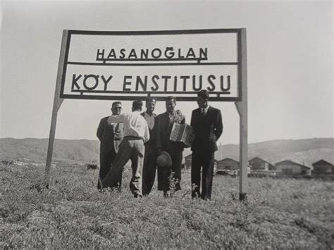 Ankara Hasanoğlan Yüksek Köy Enstitüsü'nün Kuruluşu.