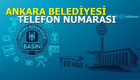 Ankara büyükşehir belediyesi telefon rehberi