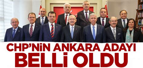 Ankara başkan adayı chp