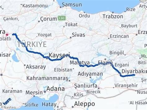 Ankara batman yol haritası