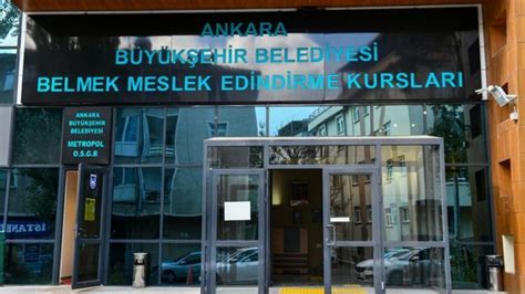 Ankara belmek meslek edindirme kursları