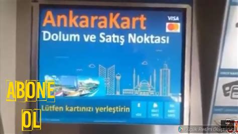 Ankara doğalgaz kart dolum