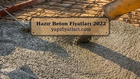 Ankara gölbaşı hazır beton fiyatı