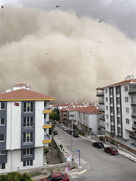 Ankara kum fırtınası