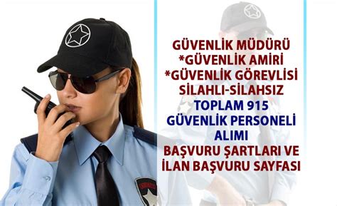 Ankara mamak özel güvenlik iş ilanları