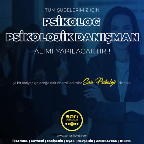 Ankara psikolojik danışman iş ilanı
