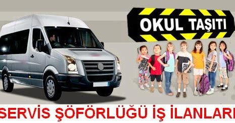 Ankara servis şöförlüğü iş ilanları
