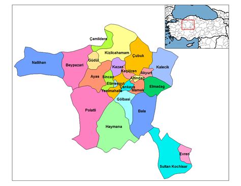 Ankara siyasi harita