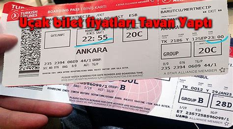 Ankara van arası uçak bilet fiyatları