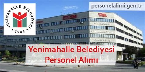 Ankara yenimahalle belediyesi personel alımı 2019