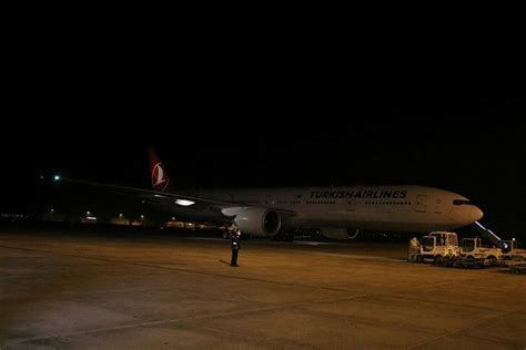Ankaraya çinden gelen uçak