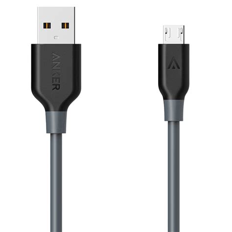 Anker PowerLine Micro USB Kablo, 1.8m, Siyah.