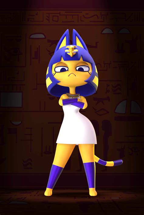 " The video of Ankha became viral with the label of Ankha Zone tan video and . . Ankha